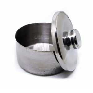 Algodonera Metalica Peq De Acero Inoxidable